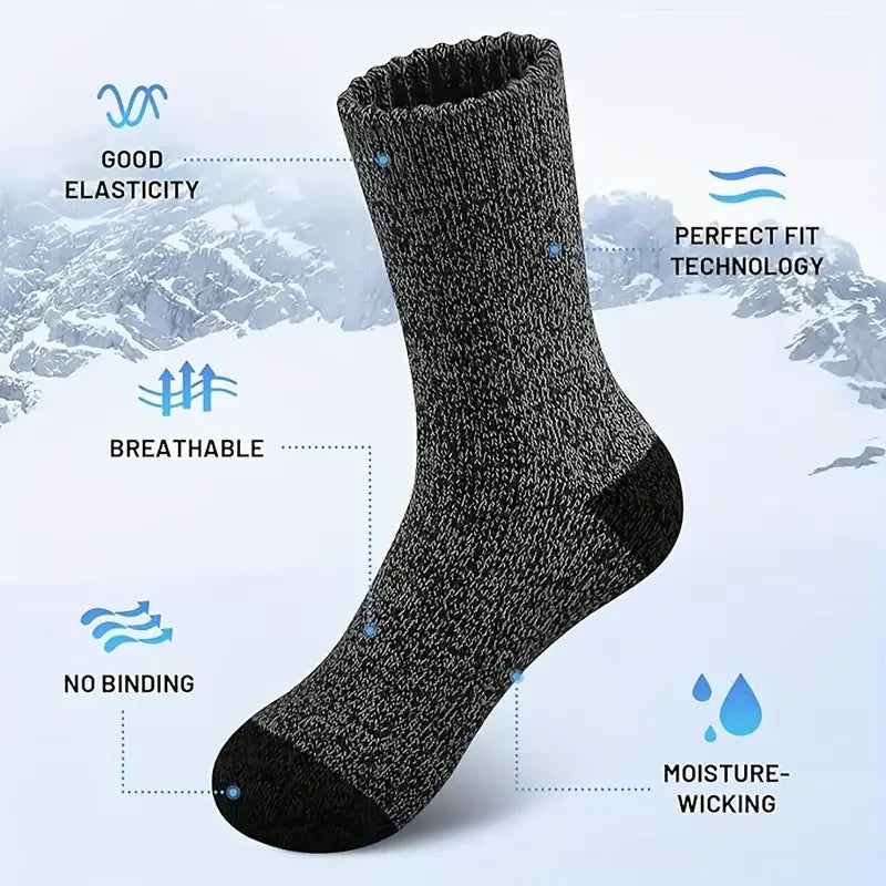 Tjocka Ullsockor 5-pack