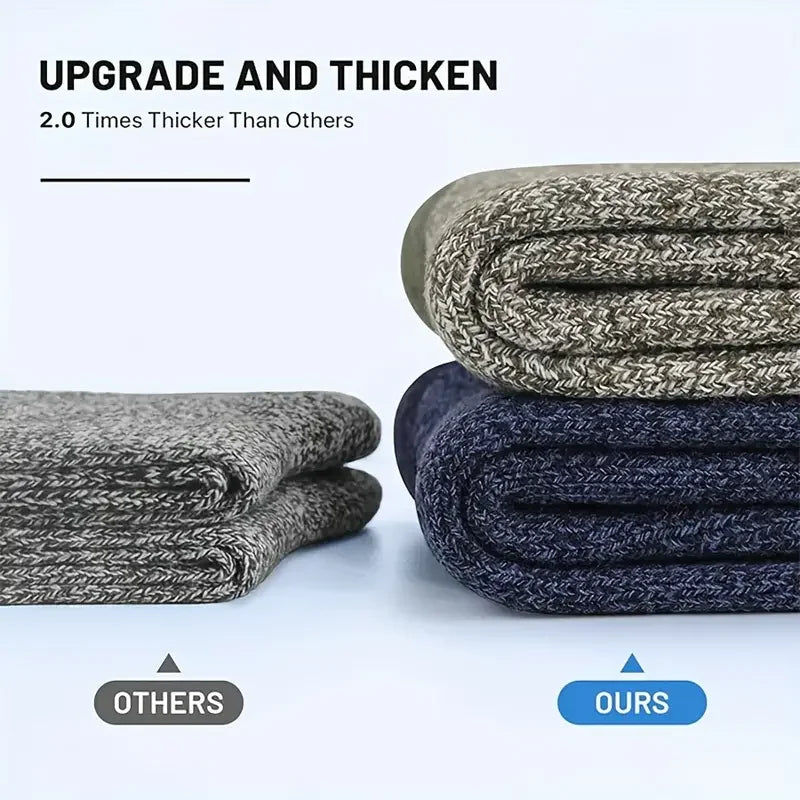 Tjocka Ullsockor 5-pack