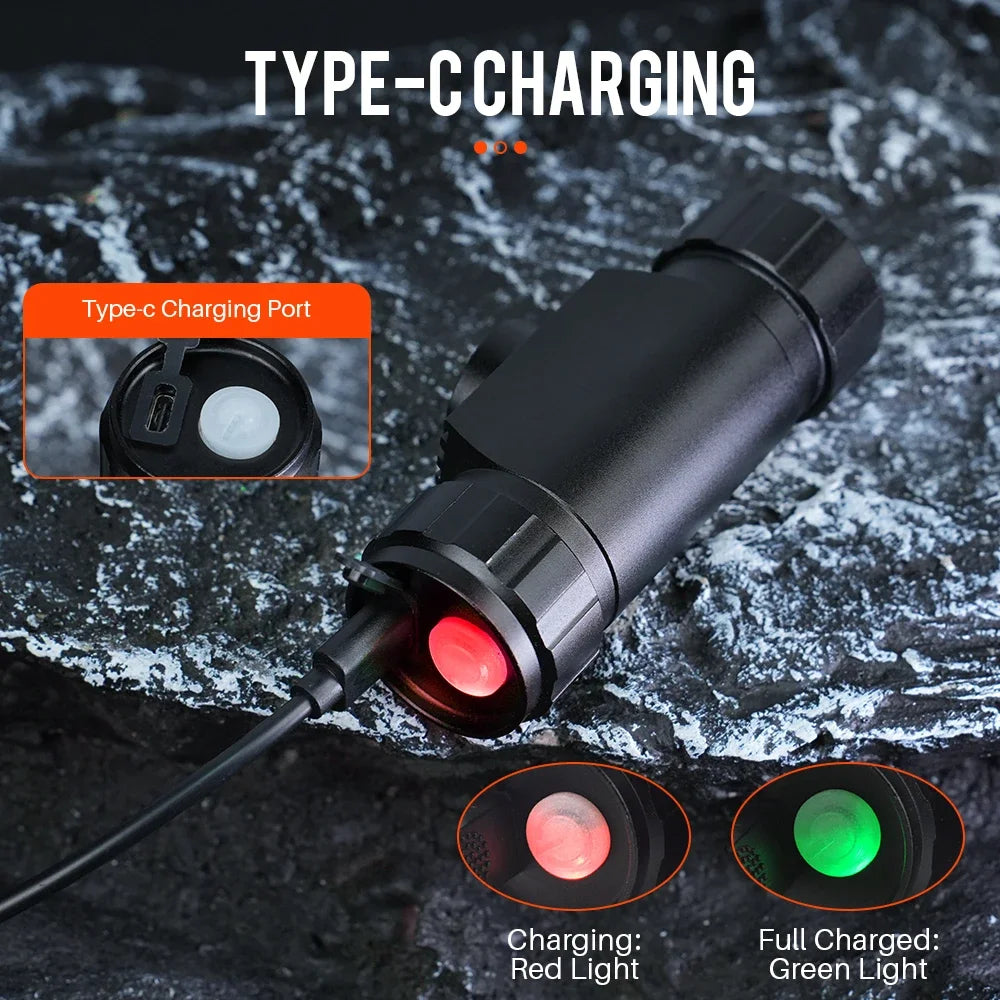 Pannlampa med Rörelsesensor – USB-C