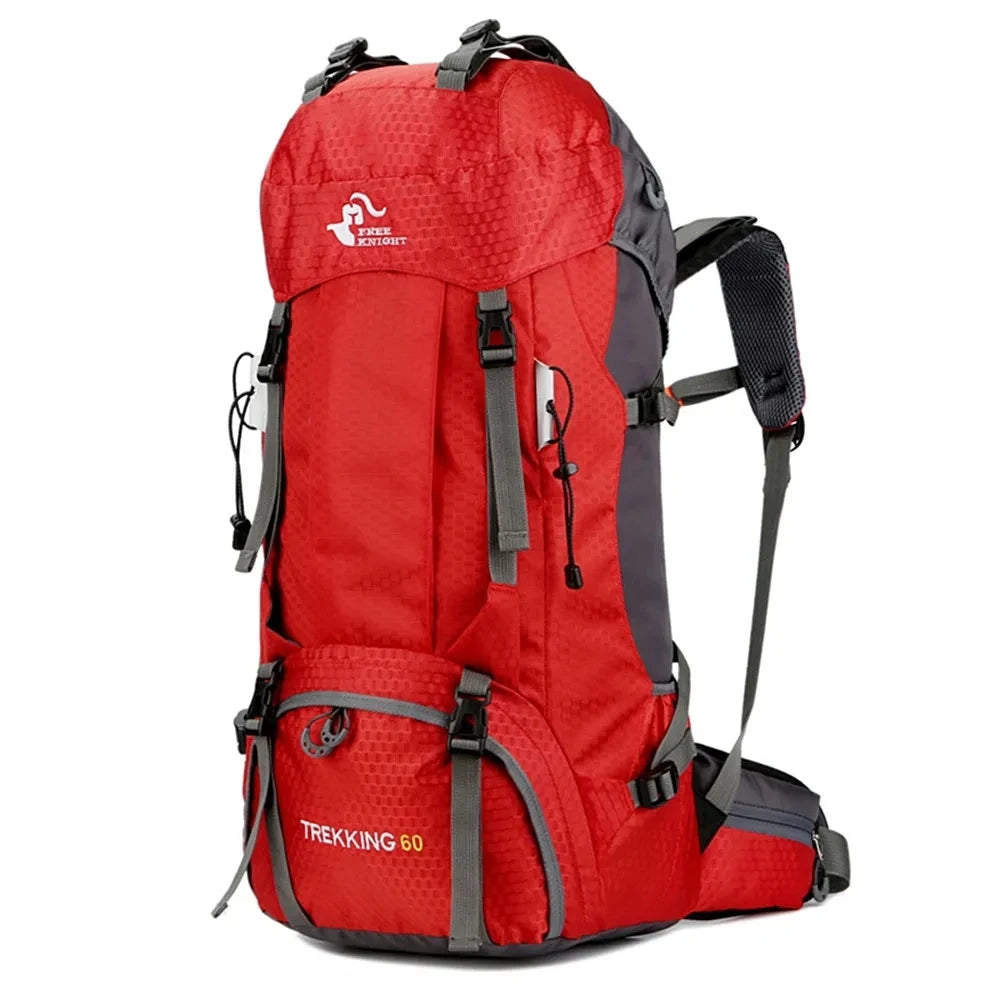 Vandringsryggsäck 60L med Regnskydd