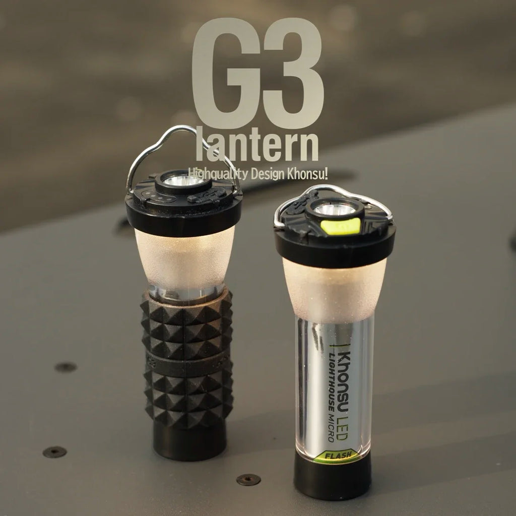 Laddningsbar Campinglykta 3000 mAh