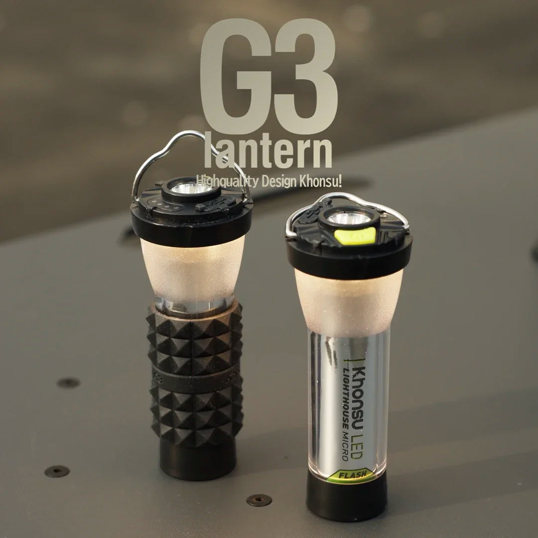 Laddningsbar Campinglykta 3000 mAh
