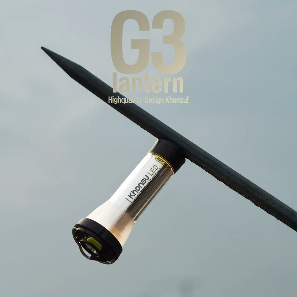 Laddningsbar Campinglykta 3000 mAh