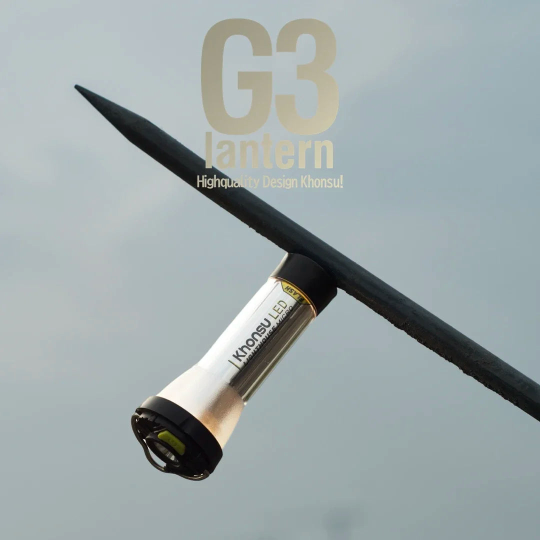 Laddningsbar Campinglykta 3000 mAh