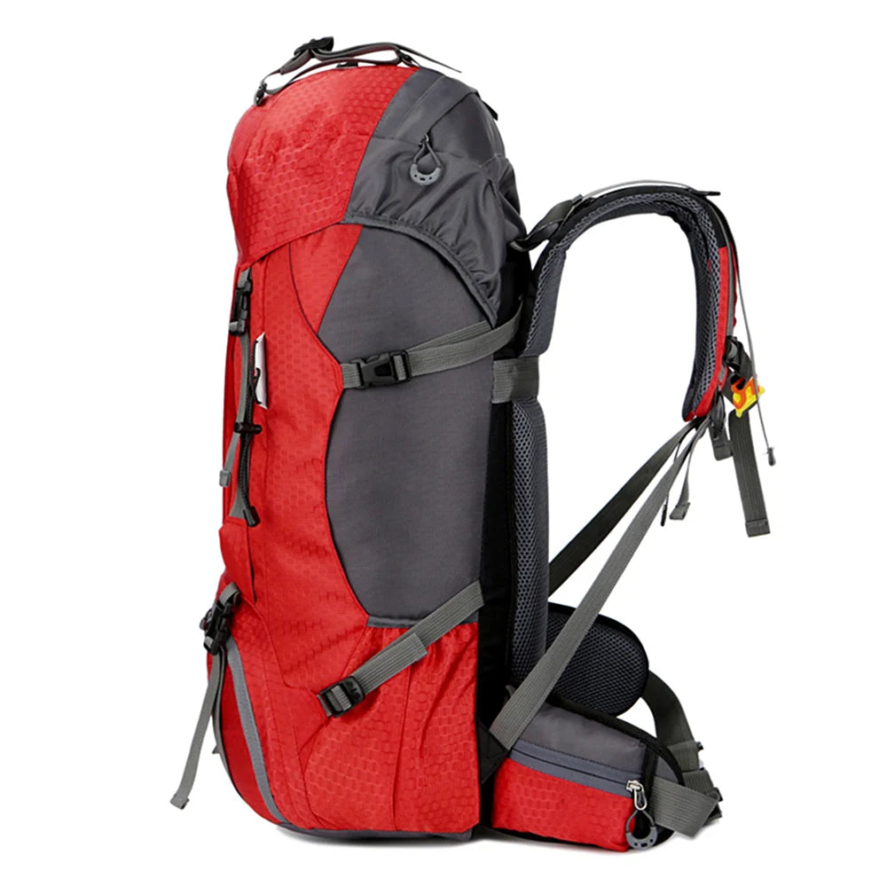 Vandringsryggsäck 60L med Regnskydd